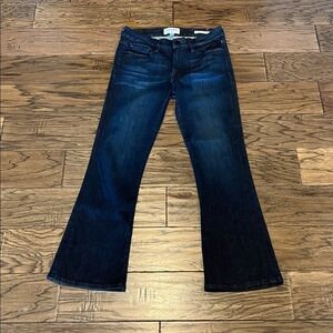 Frame Denim Le Crop Mini Boot Mid Rise Size 27